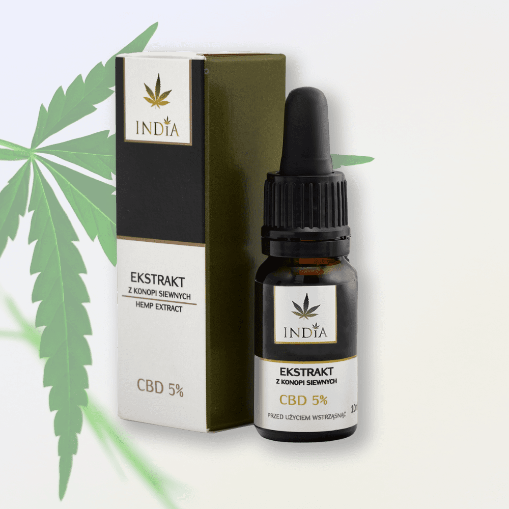 Olej CBD Ekstrakt 5% India — miniatura 2