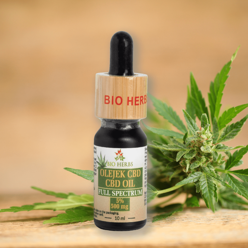 Olej CBD Full Spectrum + Miód 5% Bio Herbs — miniatura 2