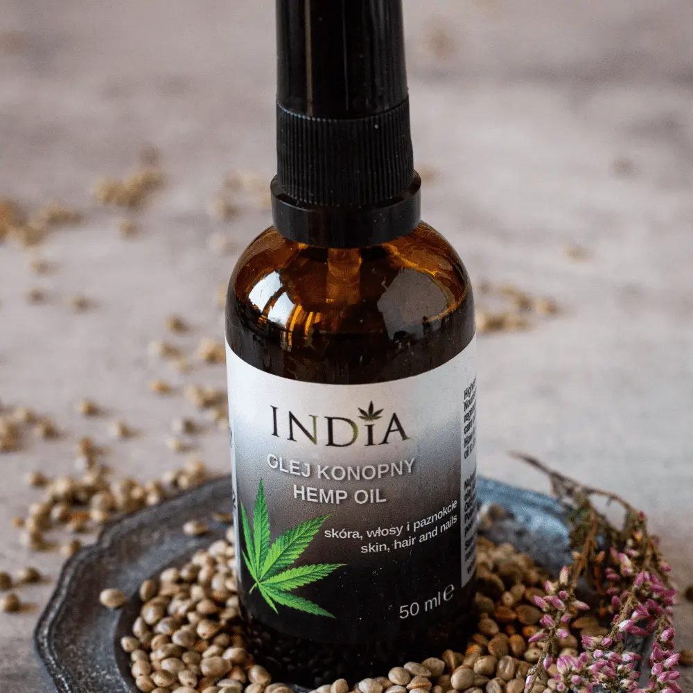 Olej konopny z CBD - naturalny eliksir piękna dla Twojej skóry i włosów (50 ml) — miniatura 3