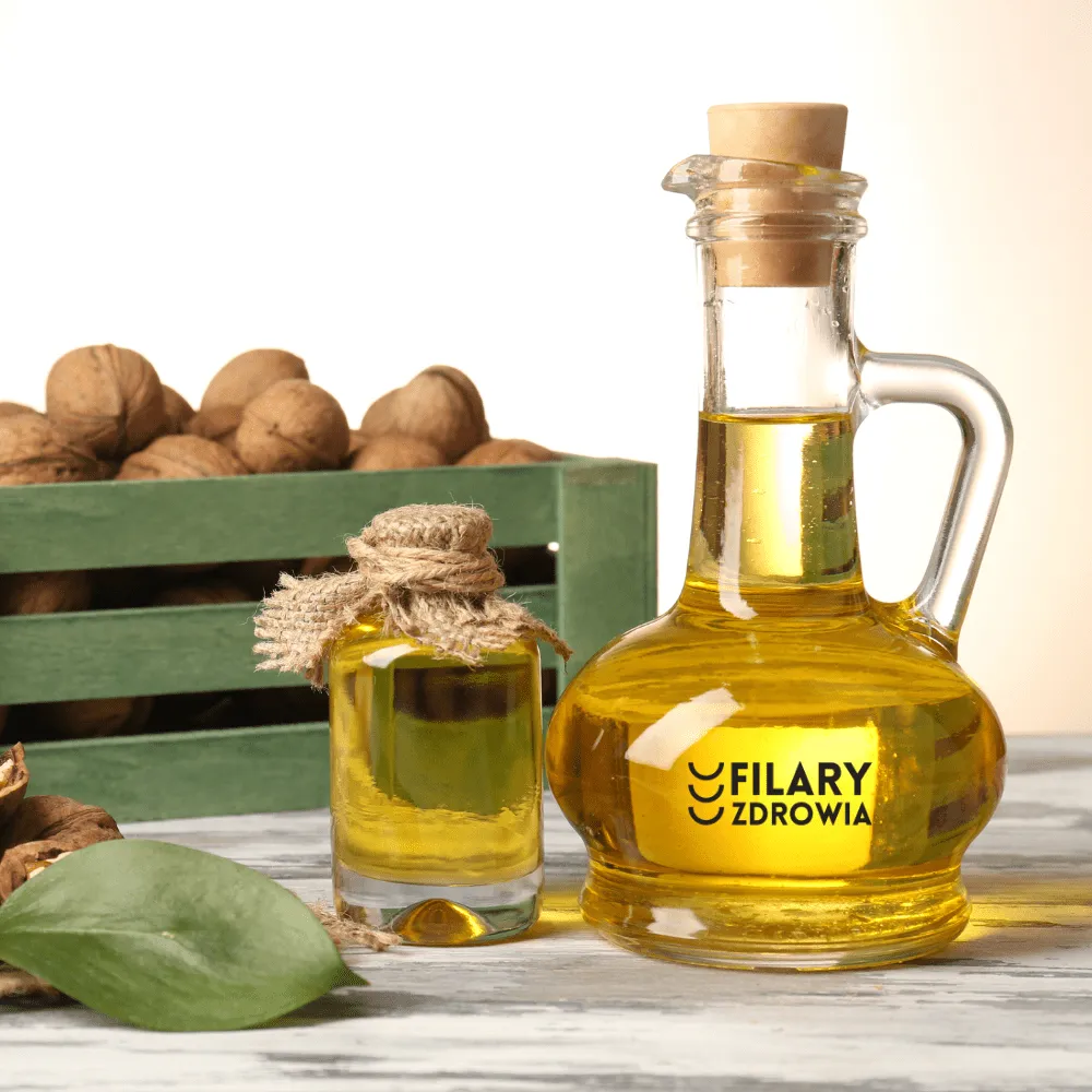 Olej z Orzecha Włoskiego Zielony Olej 🌰 tłoczony na zimno - naturalne wsparcie zdrowia i pielęgnacji — miniatura 4
