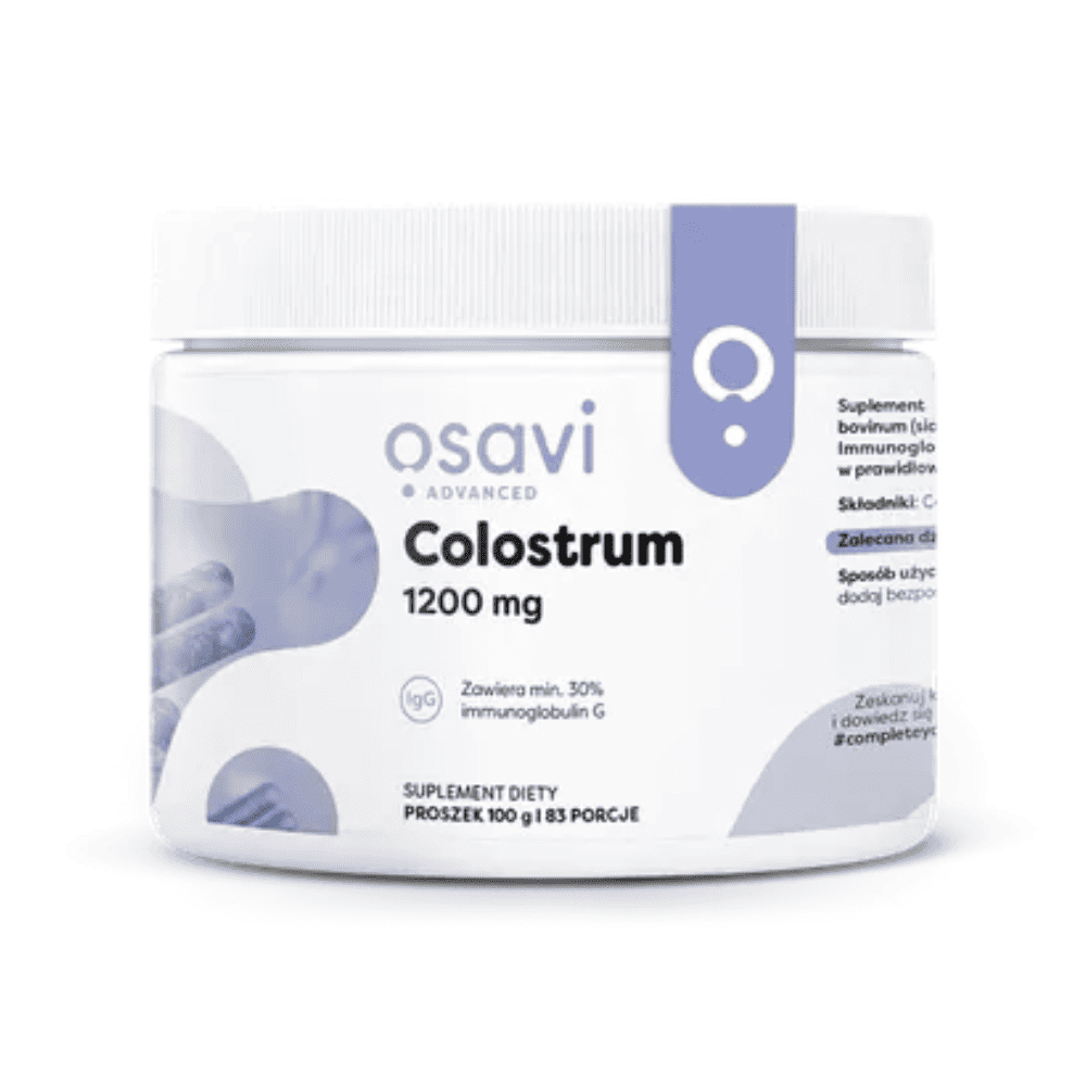 Osavi Colostrum w Proszku 1200 mg – Naturalne Wsparcie Odporności - 100g