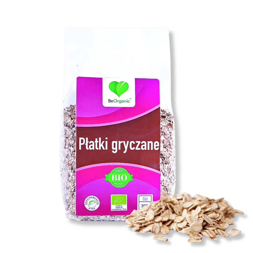 Płatki Gryczane BeOrganic – Zdrowe i Pożywne Śniadanie — miniatura 2