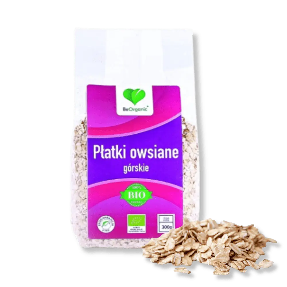 Płatki Owsiane Górskie BeOrganic – Twój Naturalny Początek Dnia — miniatura 2