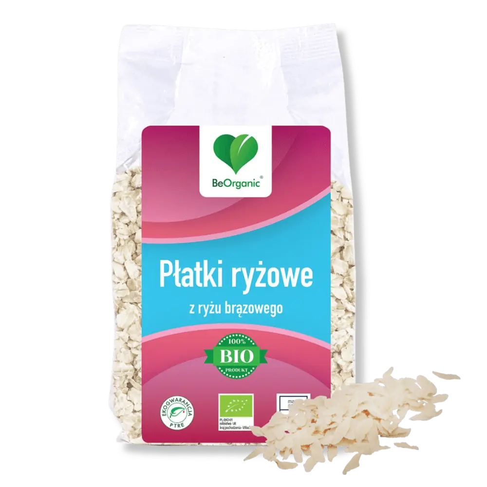 Płatki Ryżowe BeOrganic – Zdrowe i Pożywne Śniadanie — miniatura 2