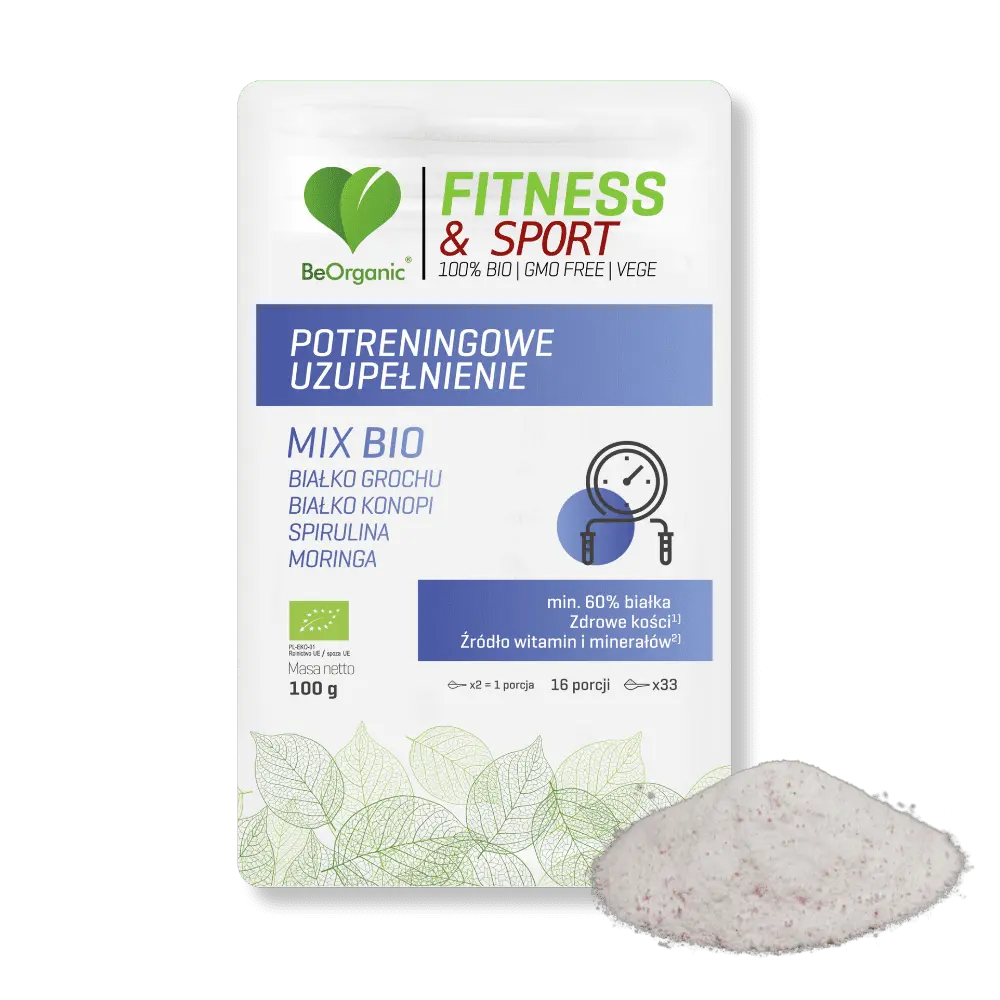 Potreningowe uzupełnienie MIX BIO BeOrganic 100g — miniatura 2