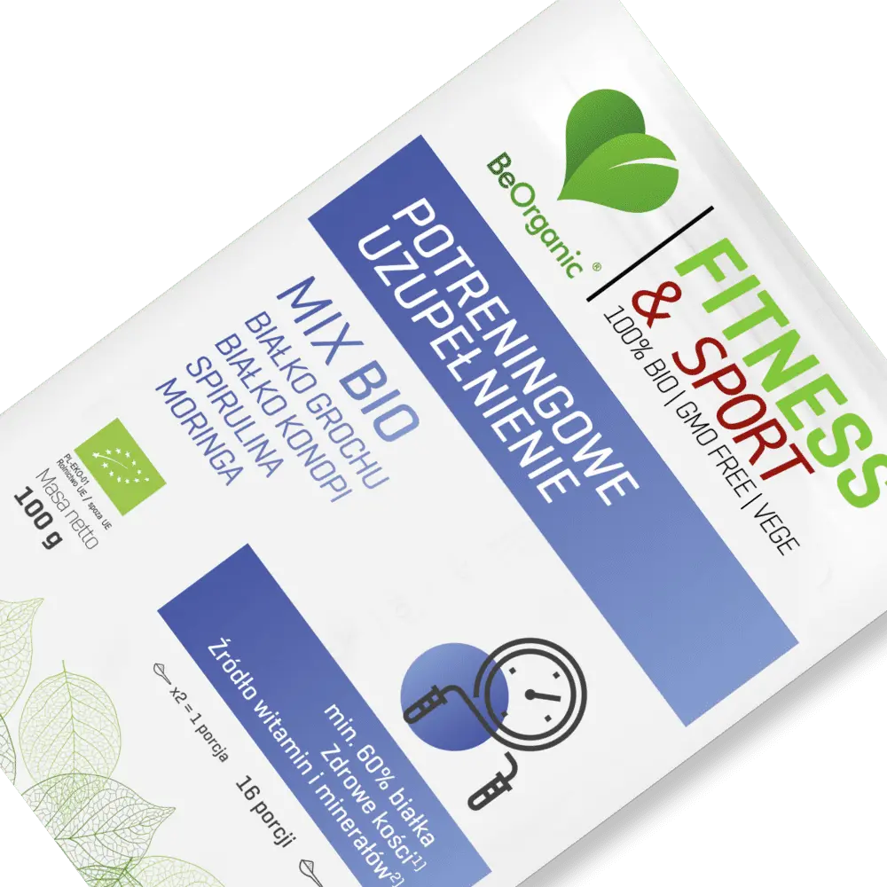 Potreningowe uzupełnienie MIX BIO BeOrganic 100g — miniatura 3
