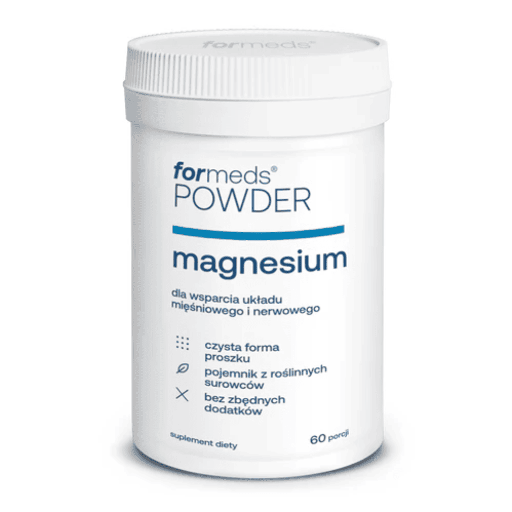 POWDER Magnesium - Cytrynian Magnezu w Proszku 930 mg, 60 Porcji | FORMEDS - Magnez na Energię i Spokój — zdjęcie 1