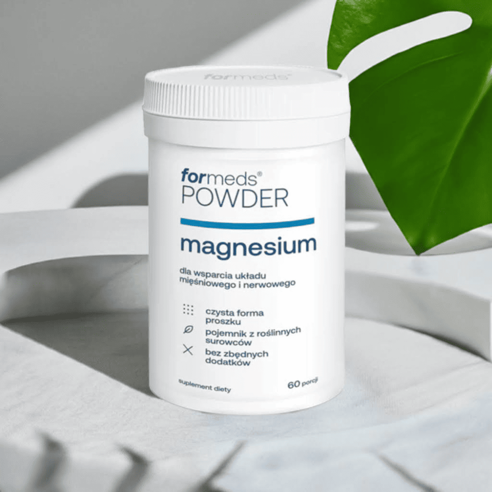 POWDER Magnesium - Cytrynian Magnezu w Proszku 930 mg, 60 Porcji | FORMEDS - Magnez na Energię i Spokój — miniatura 3