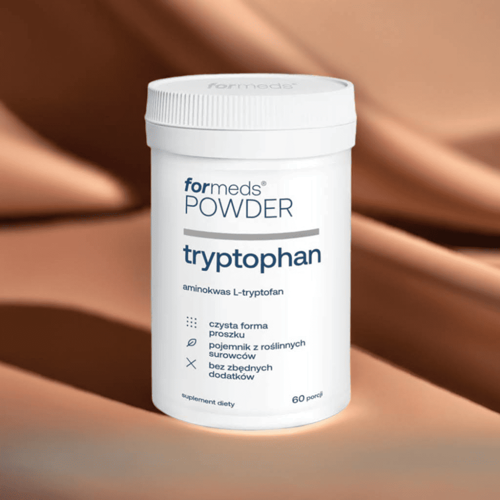 Powder TRYPTOPHAN - Czysty L-Tryptofan w proszku 350 mg - Sen i Równowaga — miniatura 2