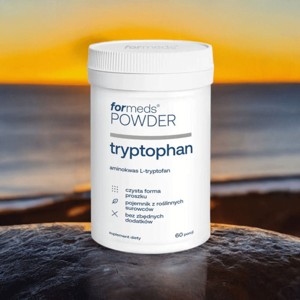 Powder TRYPTOPHAN - Czysty L-Tryptofan w proszku 350 mg - Sen i Równowaga — miniatura 4