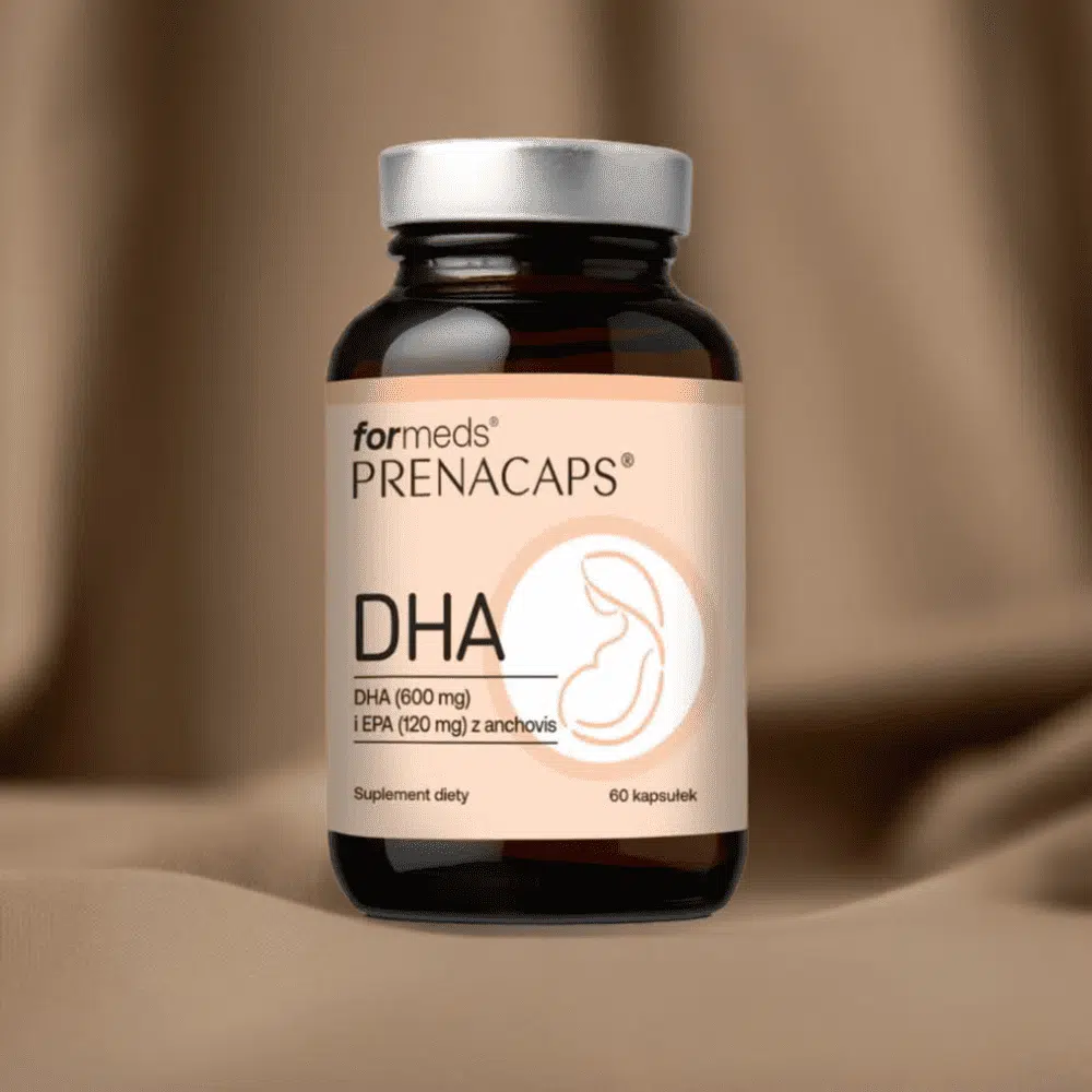 PRENACAPS DHA 600 mg - Suplement dla kobiet w ciąży i karmiących - Formeds — miniatura 2