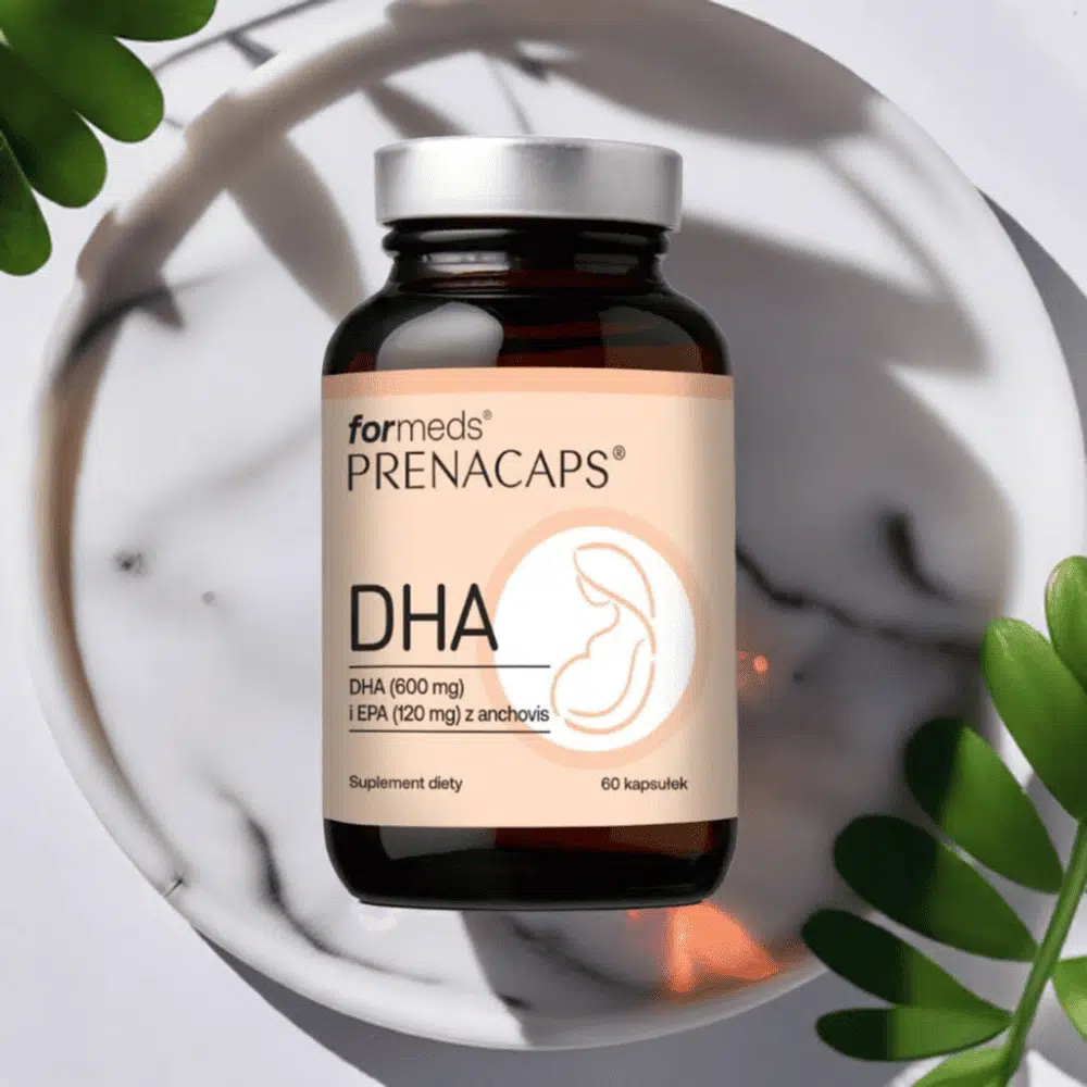 PRENACAPS DHA 600 mg - Suplement dla kobiet w ciąży i karmiących - Formeds — miniatura 3