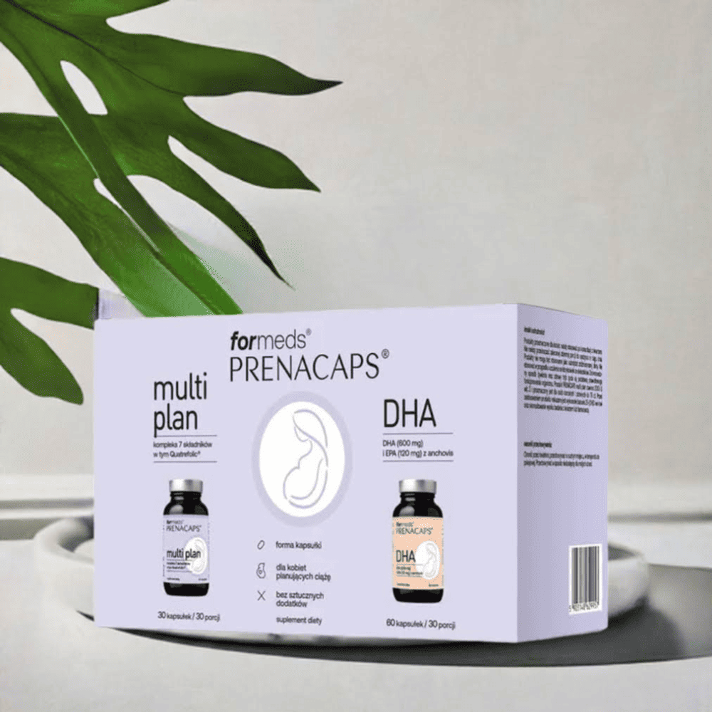 PRENACAPS multiPLAN + DHA – Kompleks witamin i minerałów dla kobiet planujących ciążę – Formeds — miniatura 3