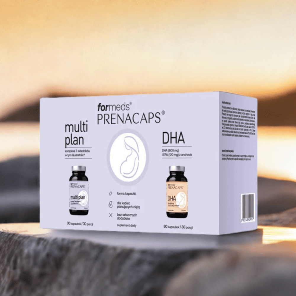 PRENACAPS multiPLAN + DHA – Kompleks witamin i minerałów dla kobiet planujących ciążę – Formeds — miniatura 4