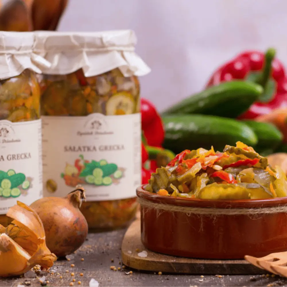 Sałatka Grecka Ogródek Dziadunia - Smak Grecji w Słoiku — miniatura 2