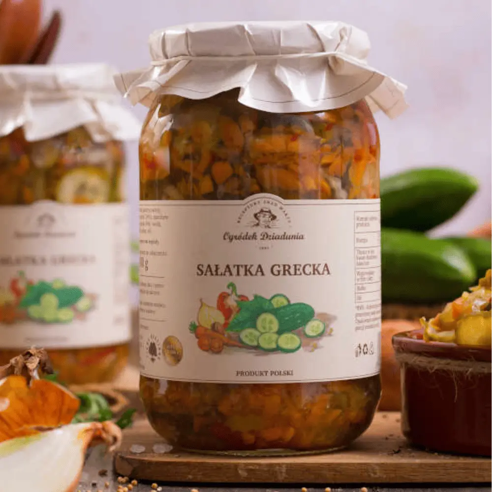 Sałatka Grecka Ogródek Dziadunia - Smak Grecji w Słoiku — miniatura 4