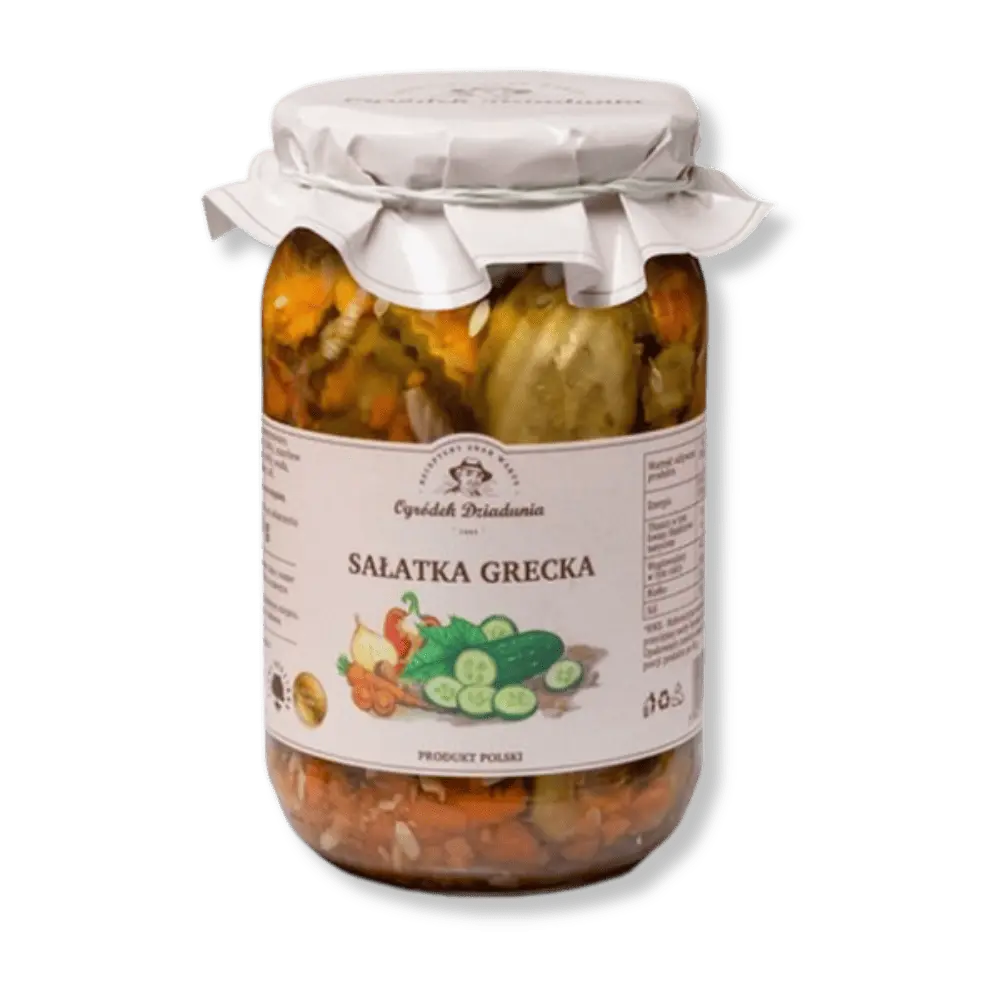 Sałatka Grecka Ogródek Dziadunia - Smak Grecji w Słoiku — miniatura 5