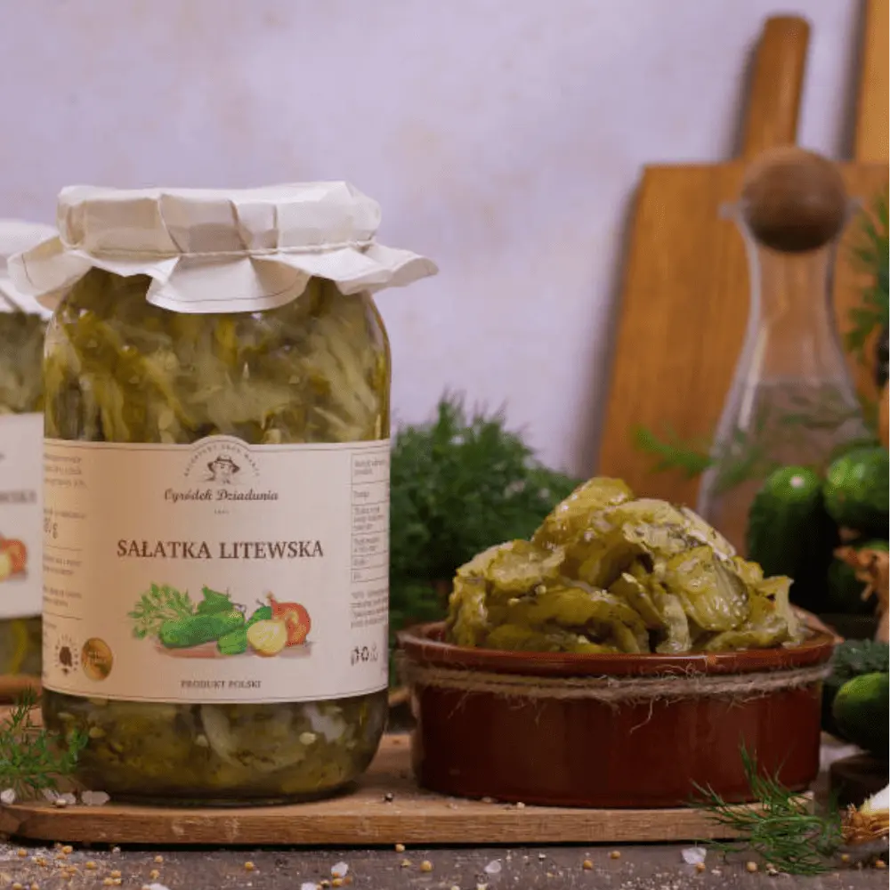 Sałatka Litewska Ogródek Dziadunia - Klasyczny Smak, Naturalne Składniki — miniatura 2