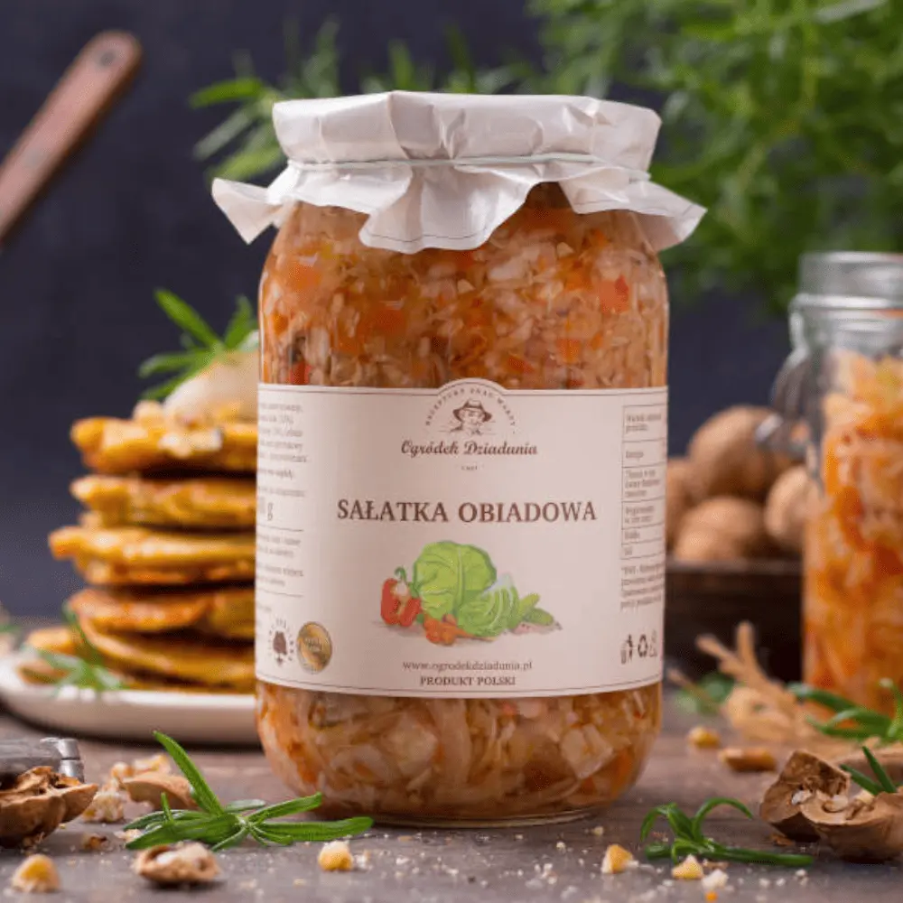 Sałatka Obiadowa Ogródek Dziadunia – Lekka i Odżywcza — miniatura 2