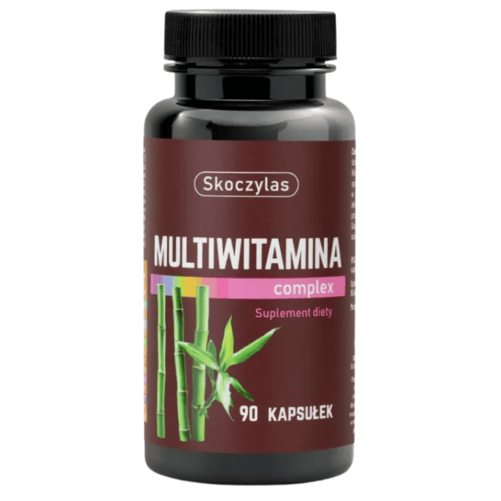 SKOCZYLAS Multiwitamina + Krzem, Bor, Jod - 90 kapsułek - Odporność, Energia