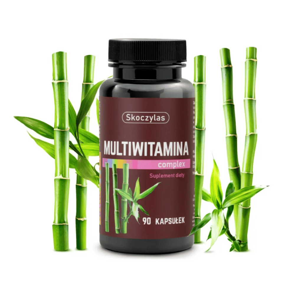 SKOCZYLAS Multiwitamina + Krzem, Bor, Jod - 90 kapsułek - Odporność, Energia — miniatura 2