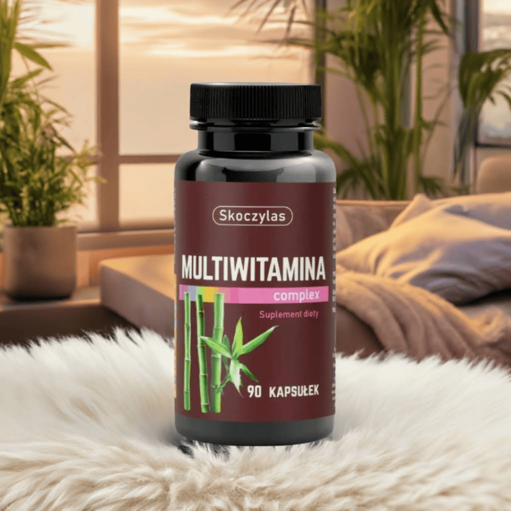 SKOCZYLAS Multiwitamina + Krzem, Bor, Jod - 90 kapsułek - Odporność, Energia — miniatura 4