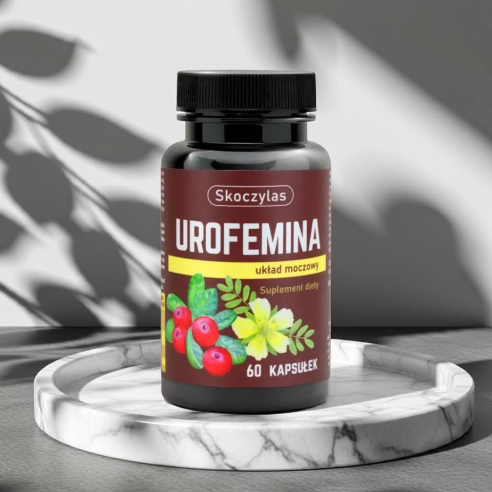 SKOCZYLAS Urofemina - D-mannoza, Laktoferyna, Żurawina, Mącznica, Buzdyganek - 60 kapsułek - Zdrowe Nerki i Pęcherz — miniatura 4