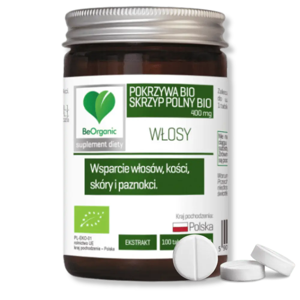 Skrzyp BIO + Pokrzywa BIO BeOrganic - WŁOSY — miniatura 2