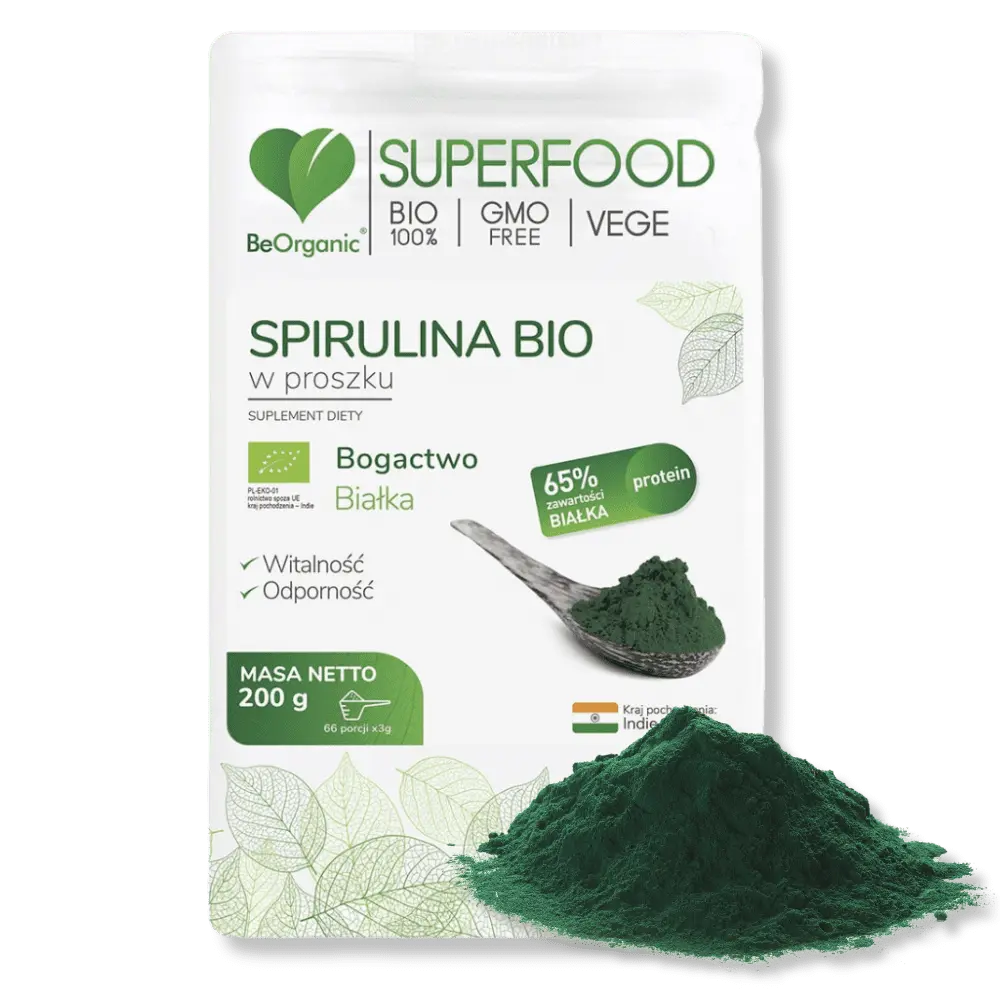Spirulina Bio BeOrganic – Superfood bogaty w składniki odżywcze — miniatura 2