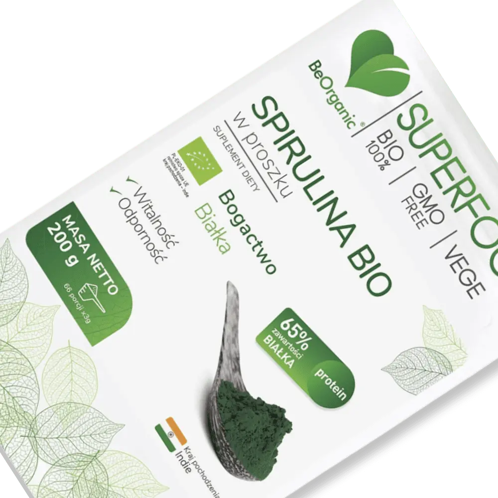 Spirulina Bio BeOrganic – Superfood bogaty w składniki odżywcze — miniatura 3