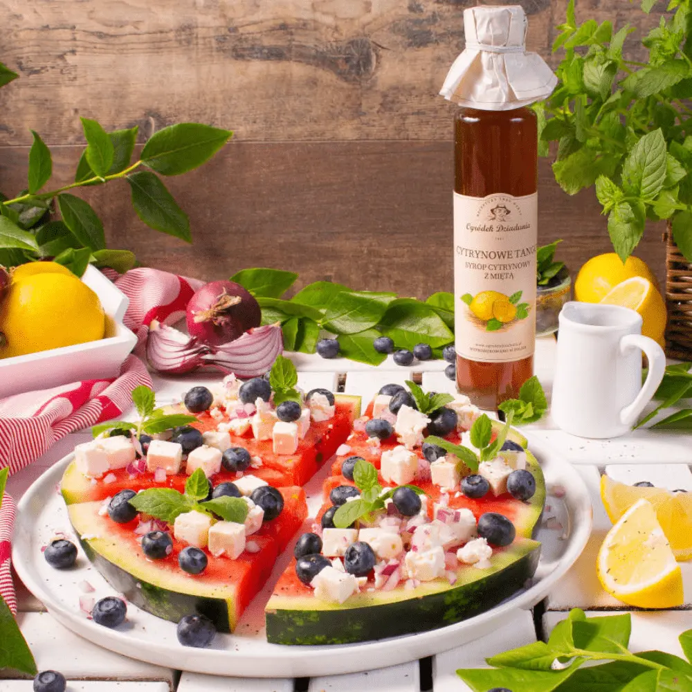 Syrop Cytrynowy z Miętą - Cytrynowe Tango - Naturalny syrop owocowy (315 g) — miniatura 3