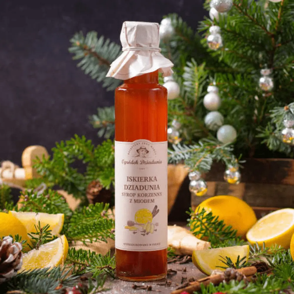 Syrop Korzenny - Iskierka Dziadunia 315 g - Ogrzeje ciało i duszę — miniatura 5