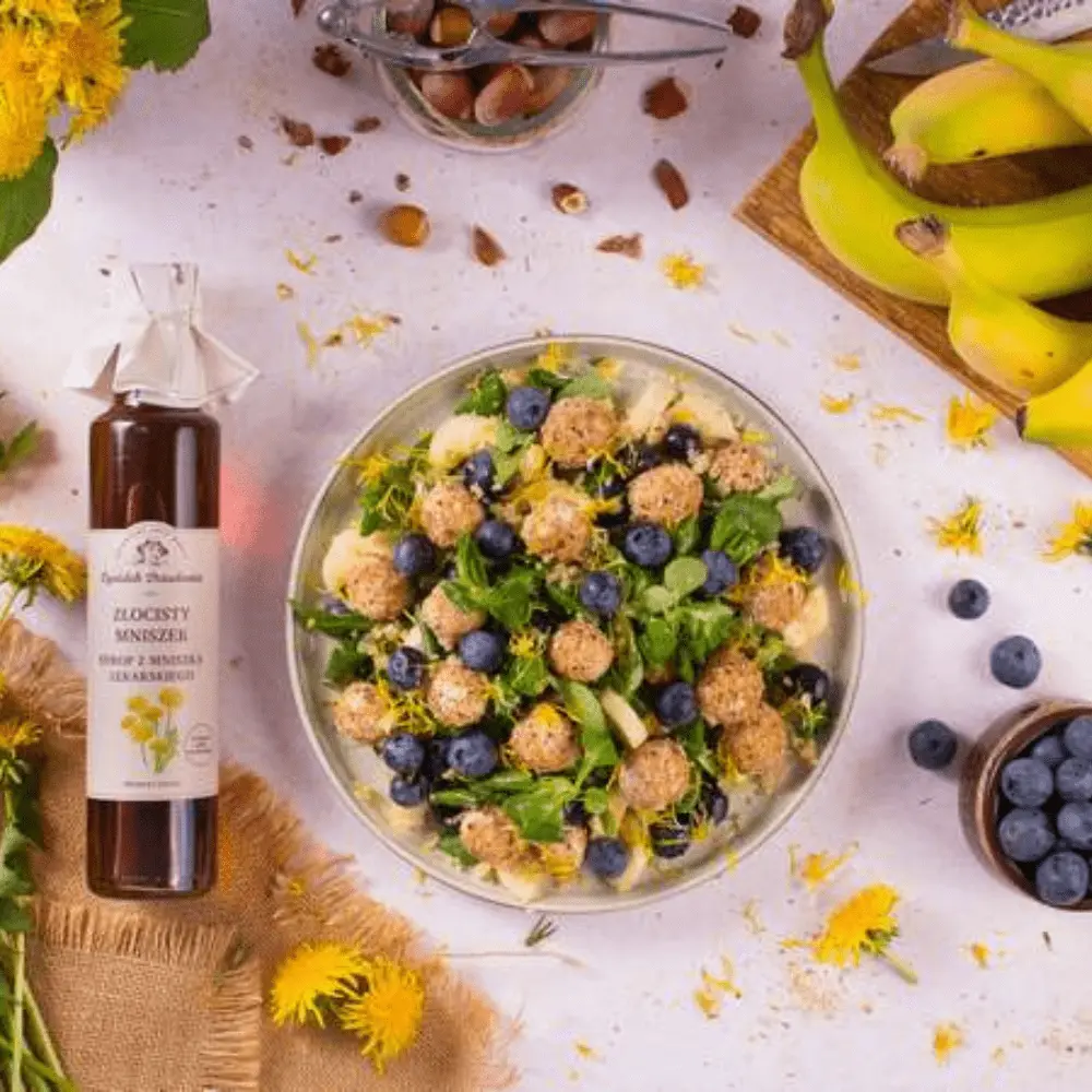 Syrop z Mniszka Lekarskiego - Złocisty Mniszek 315 g - Dar natury dla zdrowia i urody — miniatura 2