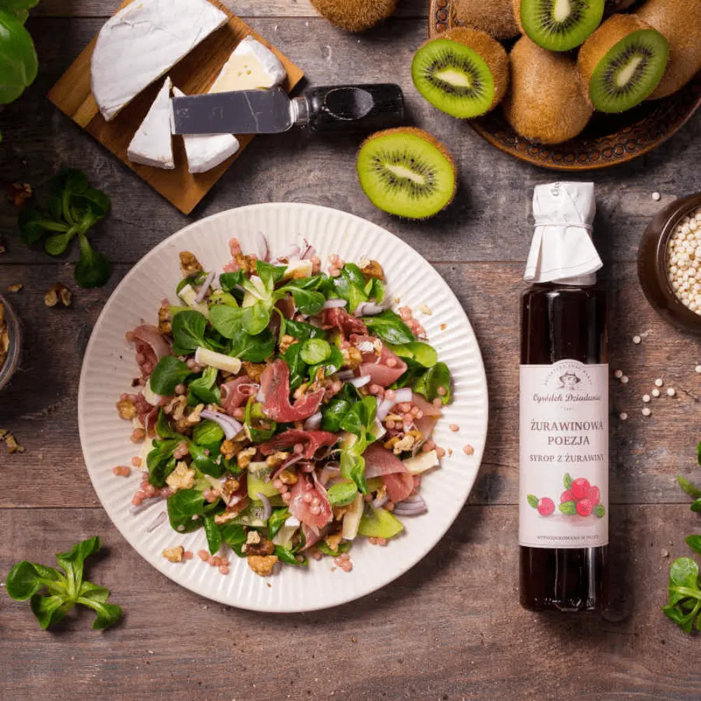 Syrop z Żurawiny - Żurawinowa Poezja 315 g - Odkryj kwaskowosłodką magię lata! — miniatura 4
