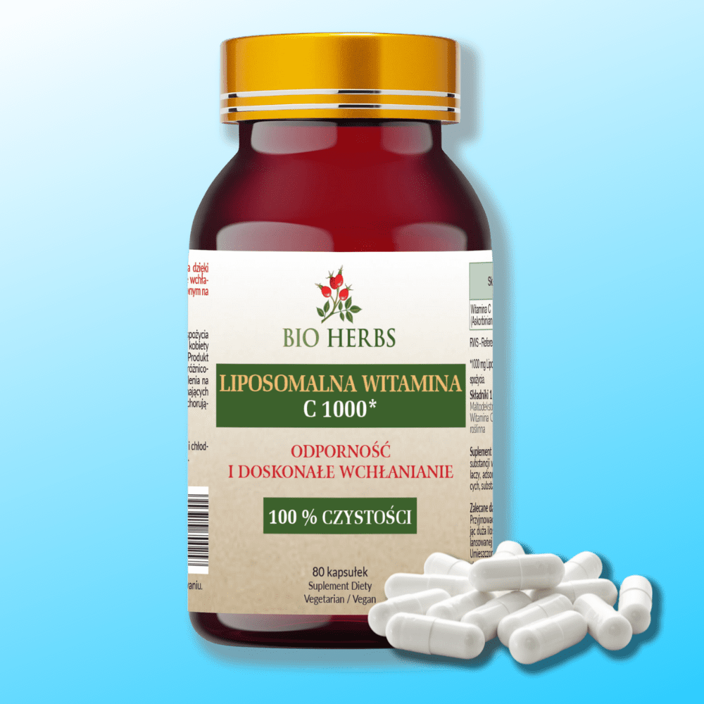 Witamina C Liposomalna 80 kapsułek od Bio Herbs — miniatura 2