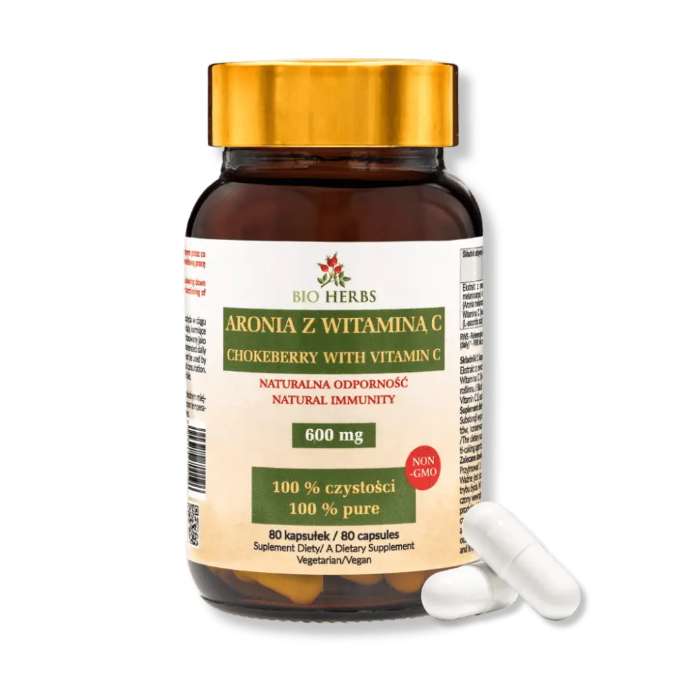 Witamina C z ekstraktem z aronii Bio Herbs – moc natury dla Twojej odporności — miniatura 2