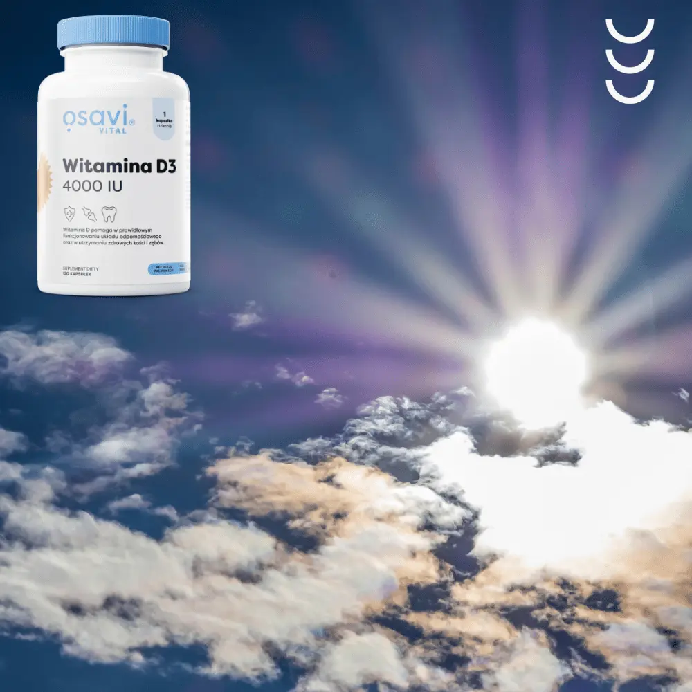 Witamina D3 4000 IU od OSAVI - Twoja Codzienna Dawka Słońca — miniatura 4
