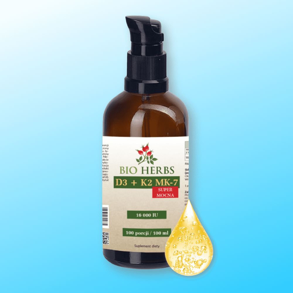 Witamina D3 + K2 MK-7 Forte 4 000 IU — miniatura 2