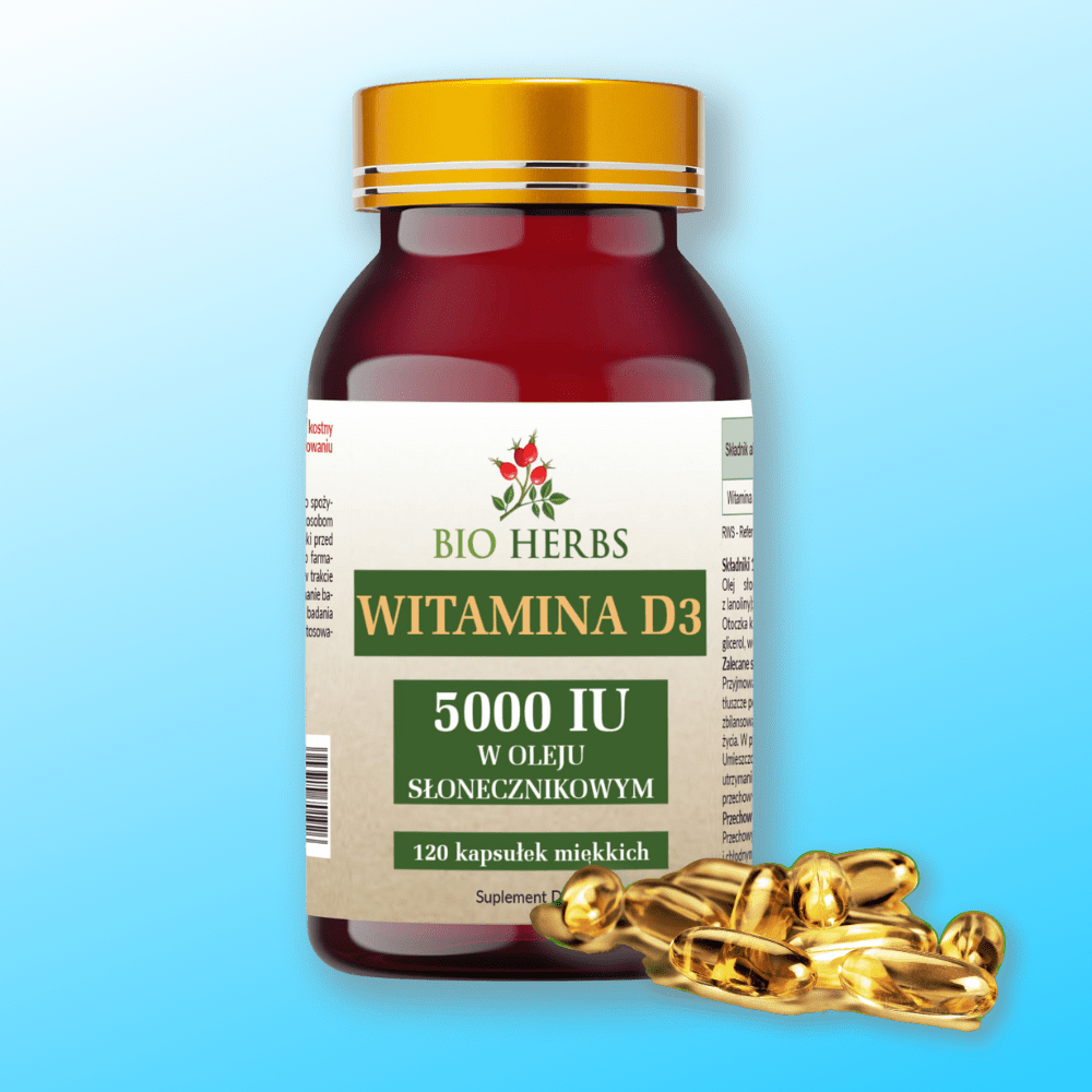 Witamina D3 w w oleju 5000 IU — miniatura 2