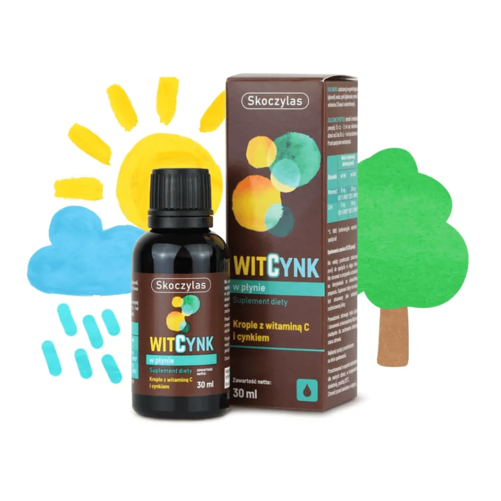 Witcynk w Kroplach - Witamina C, Cynk - Skoczylas — miniatura 2