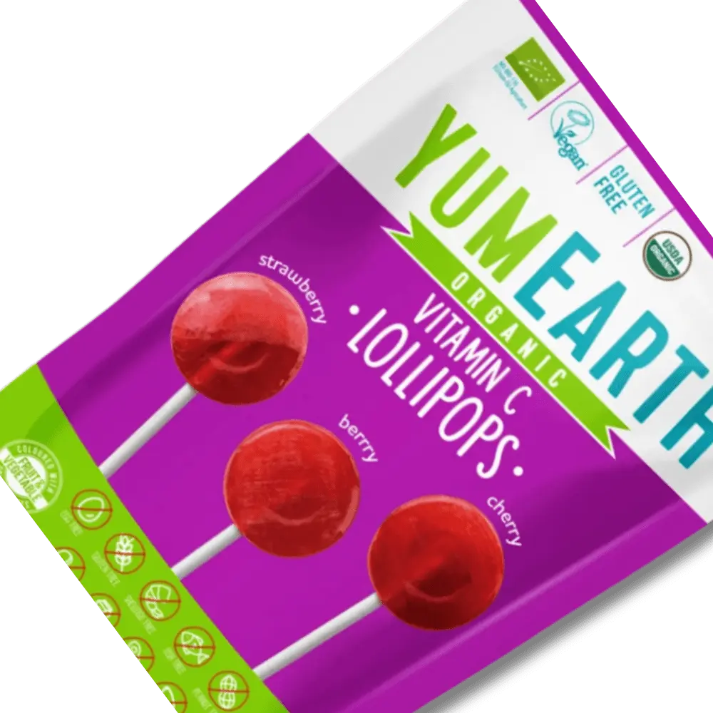 YumEarth - Lizaki z Witaminą C 87g EKO (14szt) — miniatura 2