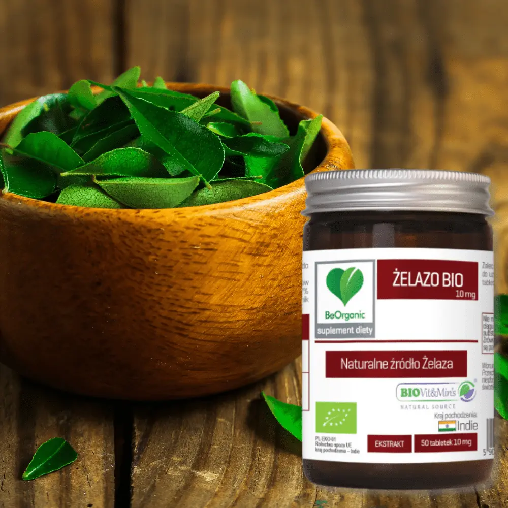 Żelazo BIO BeOrganic w tabletkach - naturalne źródło energii — miniatura 4